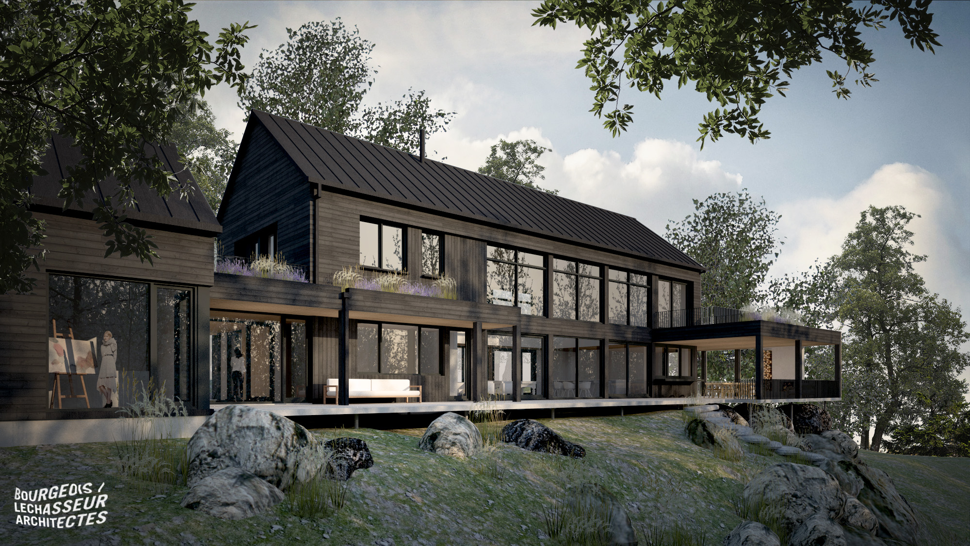 Constructions Boivin | Bourgeois/Lechasseur architectes | Cantons de l'Est | Estrie Constructions Boivin | Bourgeois/Lechasseur architectes | Cantons de l'Est | Estrie